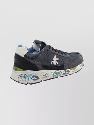 Premiata casual low top sneakers with mesh design