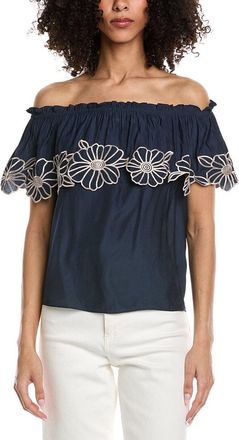 Ramy Brook Cairo Short Sleeve Top