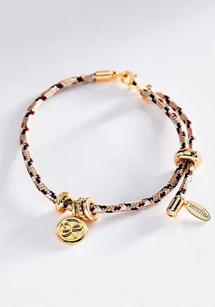 Maeve Cord Charm Bracelet