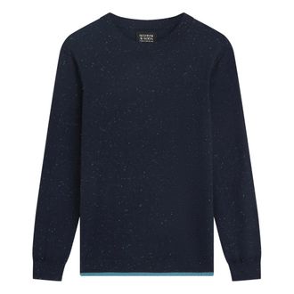 Scotch & Soda Scotch & Soda-Pull - Heren - Truien - Blauw - Maat: S