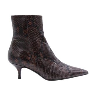 Guglielmo Rotta Schoenen, Dames, Bruin, 40 EU, Stijlvolle Enkellaars Imperial Collectie