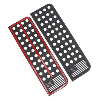 OEM Pegatinas De Aluminio Para La Ventana De La Puerta Trasera De Los Modelos Jeep Wrangler Jk De 2007 A 2017