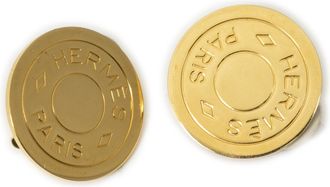 Herm&egrave;s Bijouterie Fantaisie Clip On Earrings Oorbellen