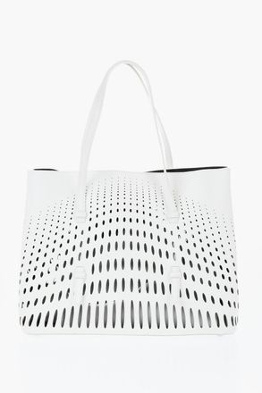Alaia Leather Tite Bag With Cutout Alaia