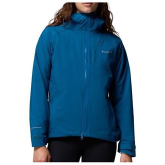 Columbia Trailborne 2.5L Shell Regenjacke f&uuml;r Damen | blau