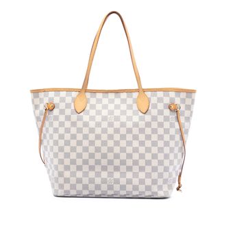 Louis Vuitton Tweedehands Damier Azur Neverfull Mm