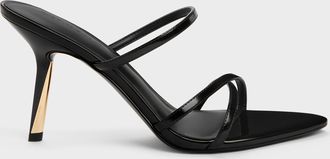Charles & Keith Taylen Strappy Heeled Mules