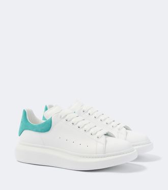 Alexander McQueen Zapatillas Oversized de piel