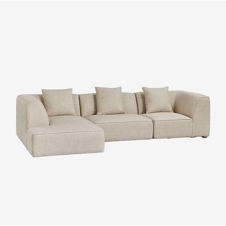 Sklum Divano componibile Cardea imbottito chaise longue sinistro a 3 pezzi SKLUM