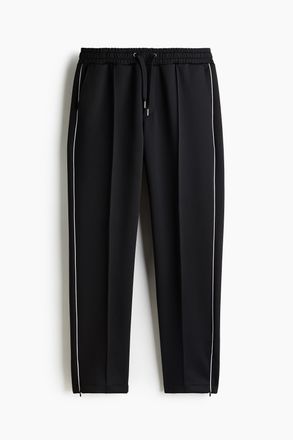 H&M Elegante Joggpants in Relaxed Fit - Schwarz