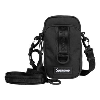 SUPREME SS26 Shoulder Bag Black SHOULDERBAG-SS26-BLK