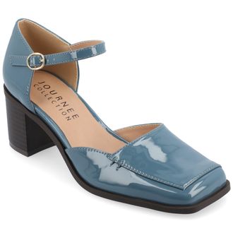 Journee Collection Journee Womens Evangeline Medium and Wide Width Pumps