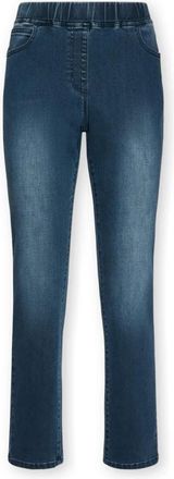 Elena Miro Pat Jeggings - Dames - Slim Fit Jeans - Blauw - L - Katoen - Jeans