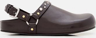 Stella McCartney Brown Leather Sandals