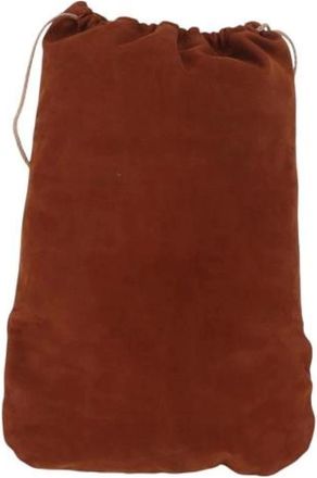 Gucci Pre-owned Bags, female, Brown, Size: ONE SIZE Pre-owned Suede Bag