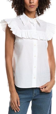 Officine G&eacute;n&eacute;rale Officine Generale Ethel Poplin Top