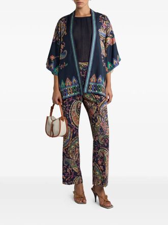Etro Printed Straght Trousers