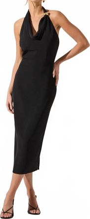 Astr Alanna Dress In Black