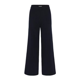 Gestuz Dames, Broeken, Blauw, Maat: L