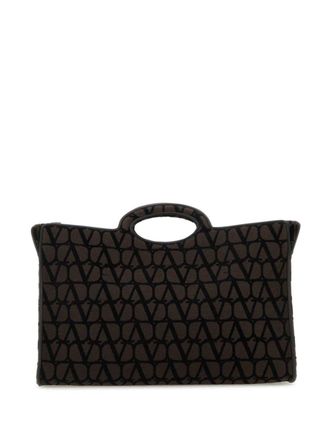 Valentino Garavani Shopper met monogram - Bruin