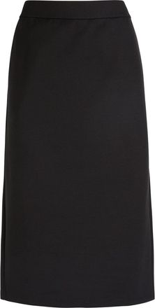 Eileen Fisher Eileen Fisher Jersey Midi Skirt - Black - L (UK 18-20 / XL)