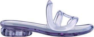 Melissa Womens Jelly Slide x Telfar Clear - Transparent - Size UK 4