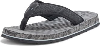 Skechers Mens Tantric-Rafe Sandals, black, 6 UK
