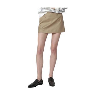 Dunst Minigonna a trapezio - - Skirts - Donna - Beige - M