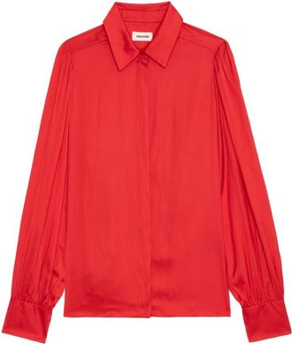 Zadig&Voltaire Trenta shirt - women - Polyester - M - Red
