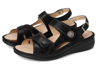 Finn Comfort Barbuda Womens Shoes Nero Vegas : EU 42 (US Womens 11.5-12) Medium, Leather