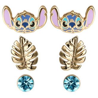Disney Lilo and Stitch 3 Piece Earring Set in Multi at Nordstrom