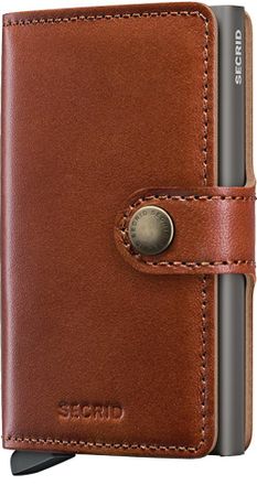 Secrid Miniwallet Texano in Brown at Nordstrom