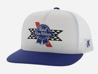 Hooey Pabst Ribbon Hat In White