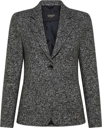 Seventy single-breasted jacket - Black