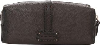 Alberto Luti Pochette Mini - Heren - Toilettassen - Bruin - ONE Size - Leer - Tassen
