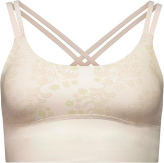 Chillaz Ligurien Sport-BH f&uuml;r Damen | beige/wei&szlig;