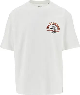 Wax London Laundry print Milton T-shirt Man S