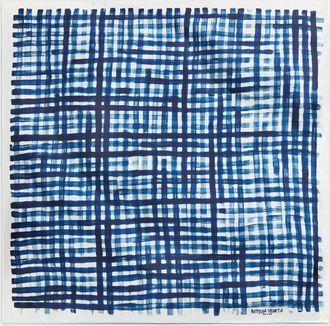 Bottega Veneta Printed Silk Check Foulard - Bottega Veneta