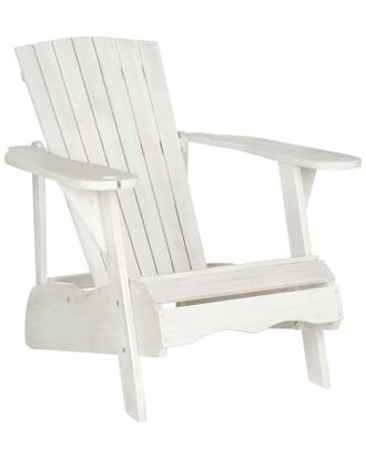 Safavieh Vista Outdoor Wine Glass Holder Adirondack Chair