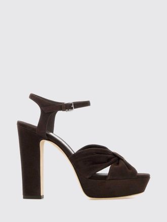 Jimmy Choo London Heeled Sandal Woman color Brown