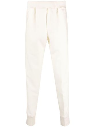 Jil Sander elasticated-waistband wool track pants - Neutrals