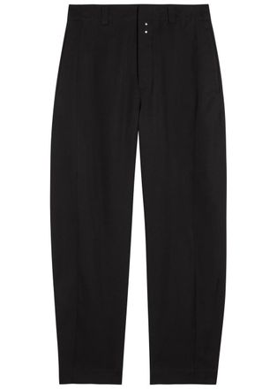 Jacquemus Le Pantalon Oranger Wool Trousers - Black - XL