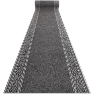 RugsX Runner anti-slip ST.TROPEZ Frame gum grey 100cm grey 100x840 cm