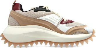 Vic Matié Sneakers met vlakken - Beige