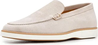 Magnanni Lourenco Mens Lace Up Wing Tip Shoes Bone And Jean : 11.5 M, Suede