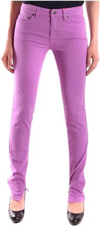 See By Chlo&eacute; Stijlvolle Roze Skinny Jeans voor Lente en Zomer - Dames - Skinny Jeans - Roze - W28 - Katoen - Jeans