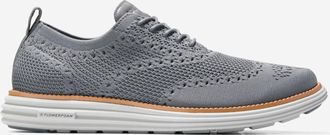 Cole Haan Mens &Oslash;riginal Grand Remastered Stitchlite Oxfords - Grey Size 10.5