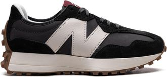 New Balance 327 lace-up sneakers - women - Leather - 5.5 - Black