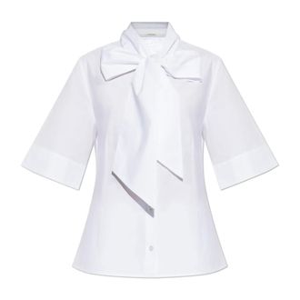 By Malene Birger Shirts, female, White, Size: M Leo Shirt