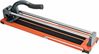 Costway Costway - Cortador De Azulejos Manual De 61cm Para Porcelana Cer&aacute;mica Cortador De Azulejos Con Diagonal 40,5 Cm Con Escala Removible